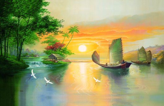 Serenity Wall Mural