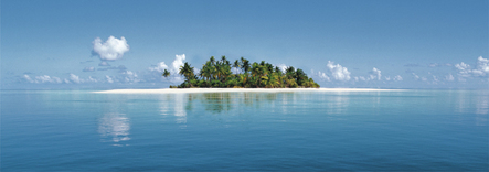 Maldive Island Wall Mural