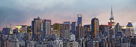 Manhattan Skyline Wall Mural