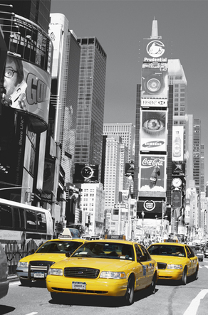 Times Square Wall Mural