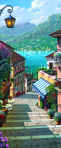 Bellagio Path Wall Mural