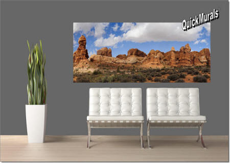 Canyonlands Park, Utah Wall Mural roomsetting