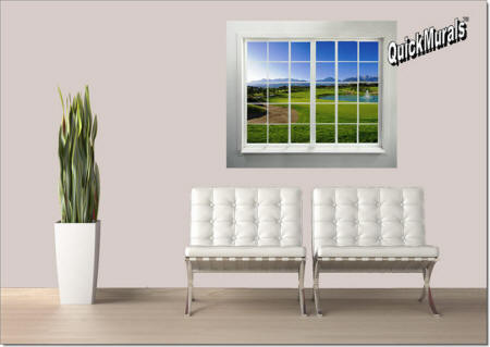 GOLFCOURSE WINDOW ROOMSETTING