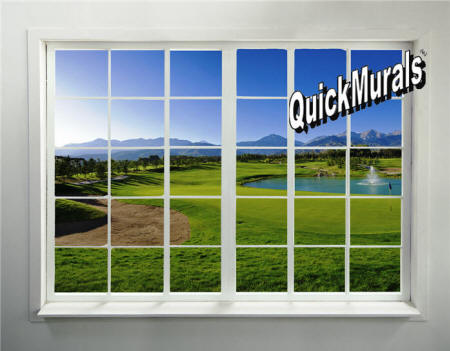  Golf Course Window