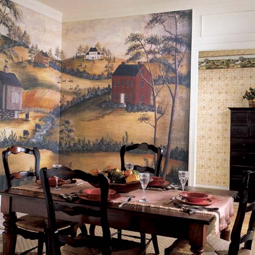 Grazing Scenic Wall Mural