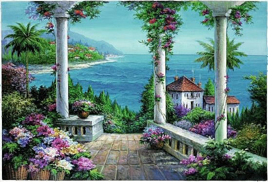 Viareggio Wall Mural PR1812 Ds8012