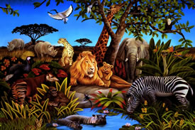 Jungle Wall Mural