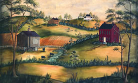 Grazing Scenic Mural