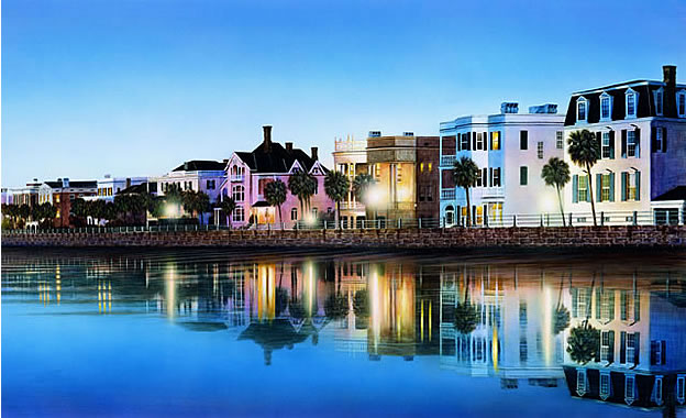 Charleston Wall Mural