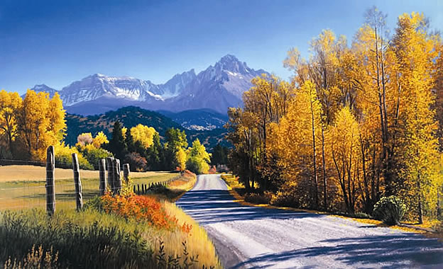 Autumn Landscape Wall Mural